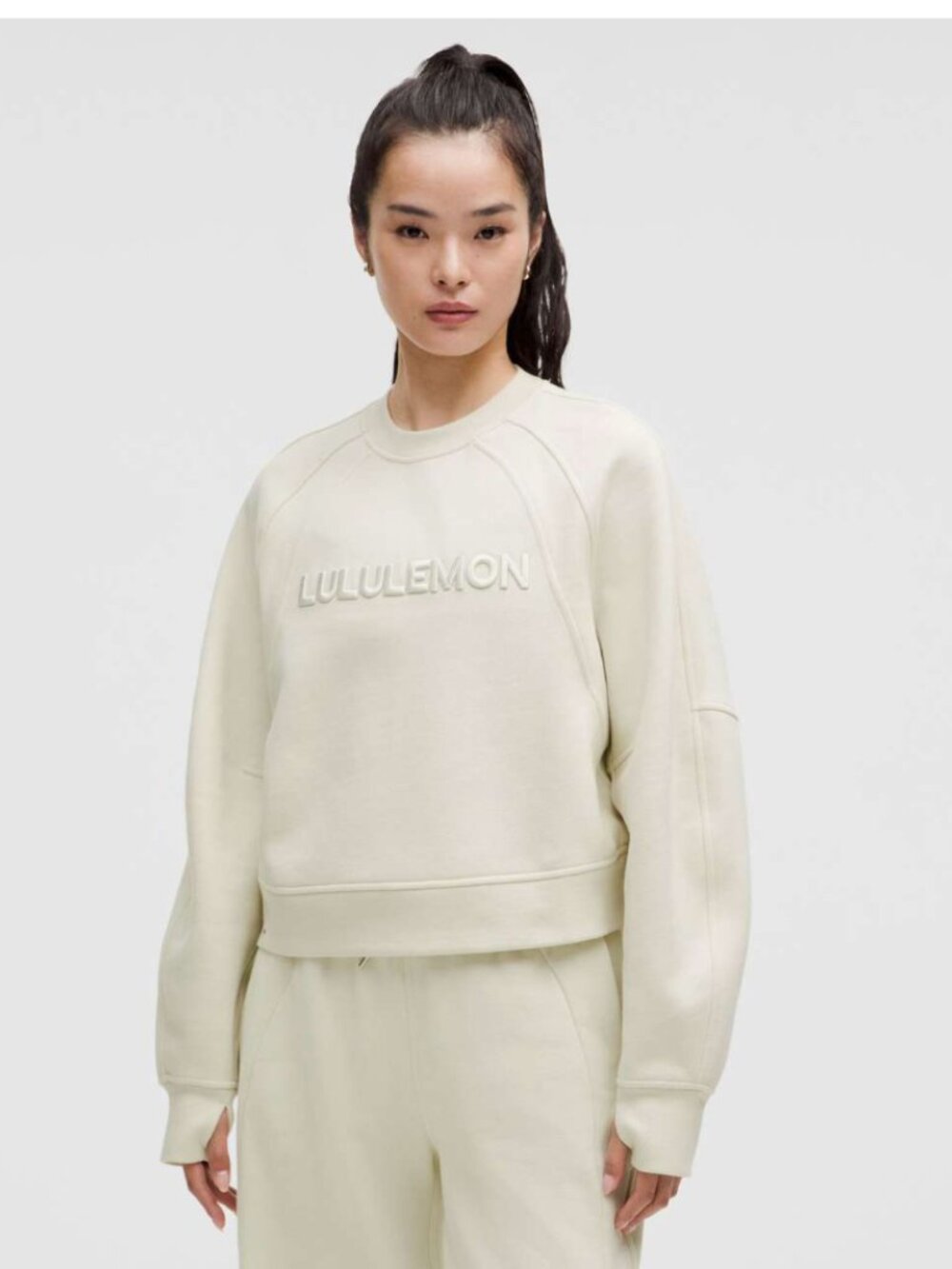 Lululemon Scuba Oversized Pullover *Wordmark Size XS/S